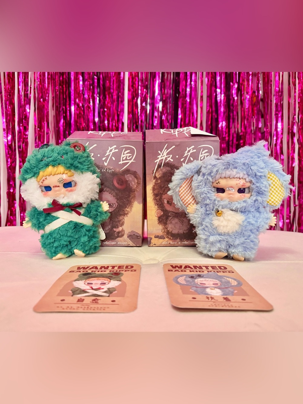 Bad Kid Kippo Rebel Paradise Blind Box Plush Pendant-Healing & Perseverance